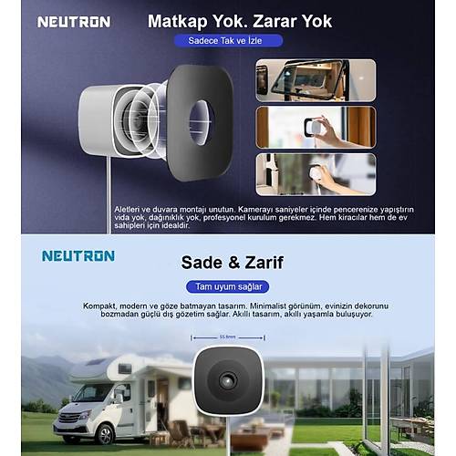 Manyetik Yap��kanl� 3MP Kablosuz Pencere Kameras�