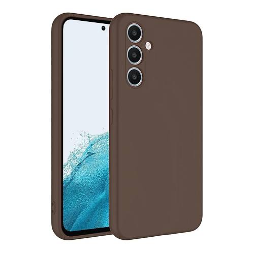 Galaxy A16 5G K�l�f First Silikon - Kahverengi