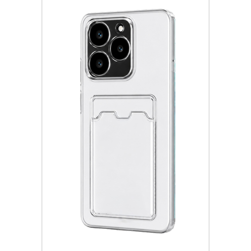Realme C61 K�l�f Kart �effaf Silikon - �effaf