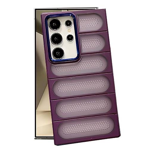 Galaxy S24 Ultra K�l�f Airmax Silikon Kapak - Derin Mor