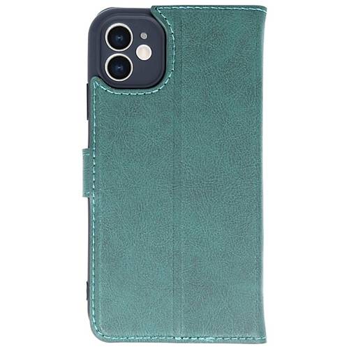 iPhone 11 K�l�f Trend S Plus Kapakl� K�l�f - Ye�il
