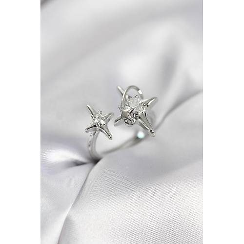 G�m�� Renk Kutup Y�ld�z� Model Zirkon Ta�l� Kad�n Y�z�k