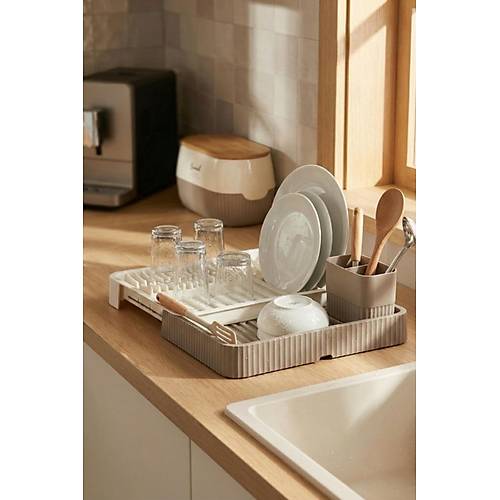 Vizon S�rg�l� Lavabo �st� Bula��kl�k & Fonksiyonel Tabakl�k Ve Bardakl�k 32x36 cm