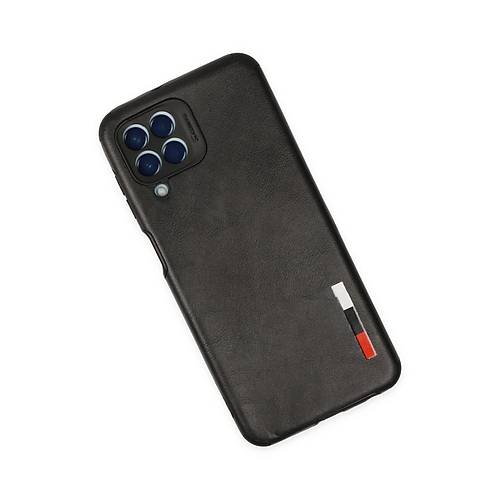 Galaxy M33 K�l�f Loop Deri Silikon - Siyah