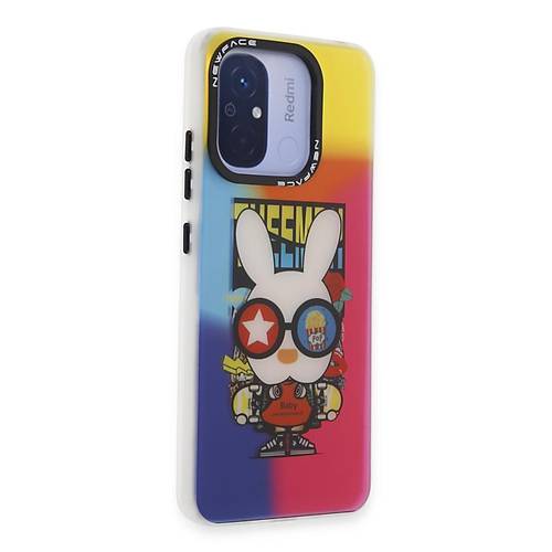 Redmi 12C K�l�f Estoril Desenli Kapak - Estoril - 10