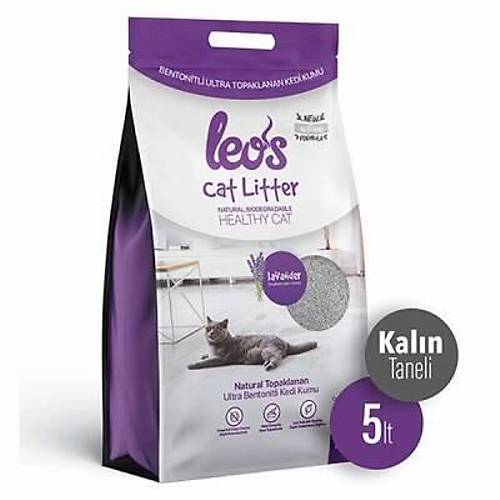Cat Litter Lavanta Kokulu Kal�n Taneli Kedi Kumu 5 Lt