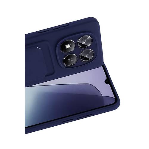Redmi Note 15 Pro 4G Kelvin Kartvizitli Silikon - Lacivert