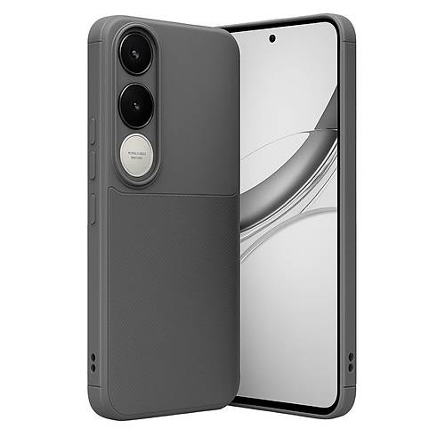 V50 Lite 4G Auto Focus Karbon Kapak - Gri