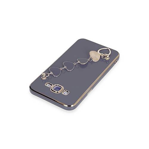 Galaxy J7 K�l�f Esila Silikon - Gri