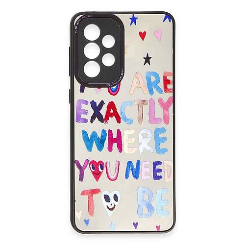 Galaxy A33 5G K�l�f Mirror Desenli Kapak - Mirror - 10