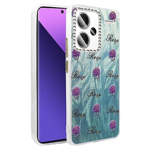 Redmi Note 13 Pro Plus K�l�f Blade Aynal� Desenli Kapak - Desen 9