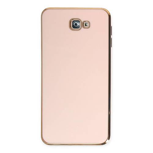 Galaxy J7 Prime K�l�f Volet Silikon - Pembe
