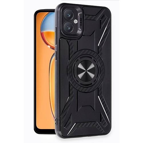 Galaxy A05 K�l�f Lincoln Silikon - Siyah