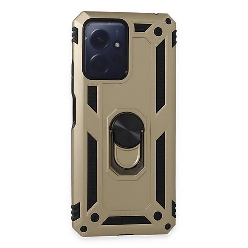 Redmi Note 12 4G K�l�f Sofya Y�z�kl� Silikon Kapak - Gold