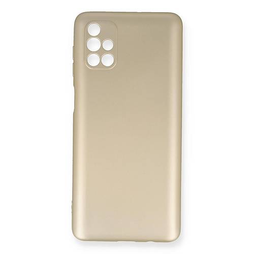 Galaxy M51 K�l�f First Silikon - Gold
