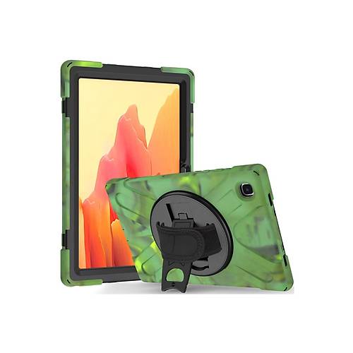 Galaxy T220 Tab A7 Lite 8.7 K�l�f Amazing Tablet Kapak - Kamuflaj