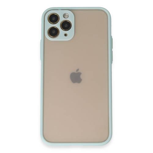iPhone 11 Pro K�l�f Montreal Silikon Kapak - Turkuaz