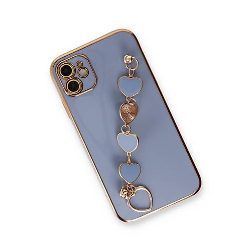 iPhone 12 K�l�f Esila Silikon - Gri