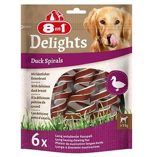 Delights Duck Spirals �rdekli Burgu K�pek �d�l� 6 L�
