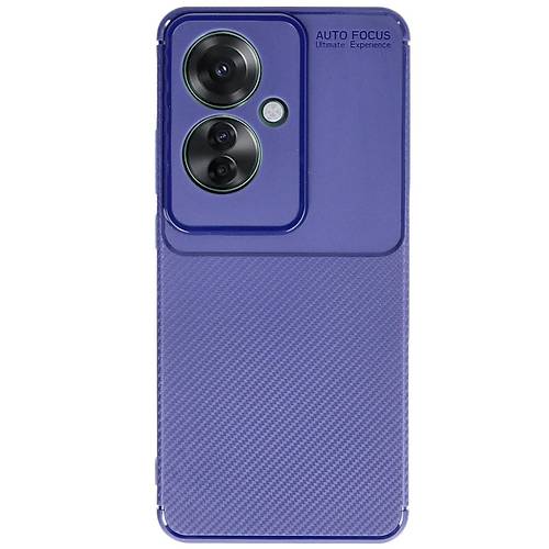 Reno 11F K�l�f Auto Focus Karbon Kapak - Lacivert