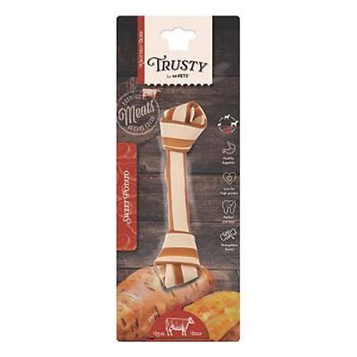 Trusty S���r Etli Tatl� Patatesli Kemik K�pek �d�l� 100 Gr 20,3 Cm