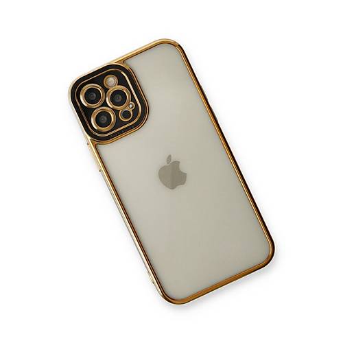 iPhone 12 Pro K�l�f Liva Lens Silikon - Siyah