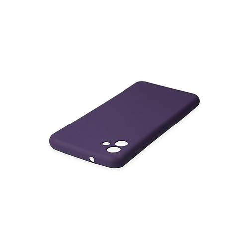 Galaxy A04 K�l�f First Silikon - Mor