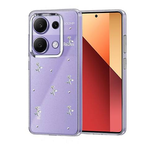 Redmi Note 13 Pro 4G Fiyonk Desenli Kapak - Desen 2