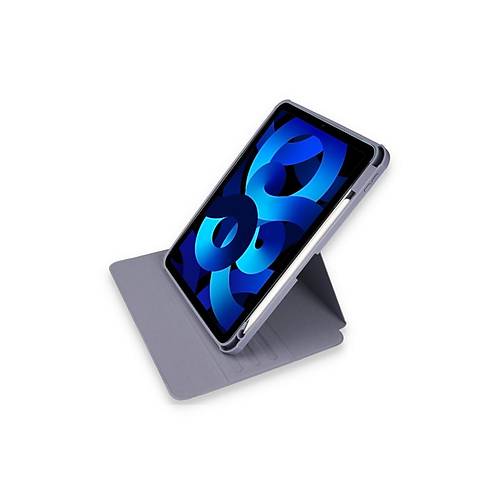 iPad 10.2 (7.nesil) K�l�f Starling 360 Kalemlikli Tablet K�l�f - Lila