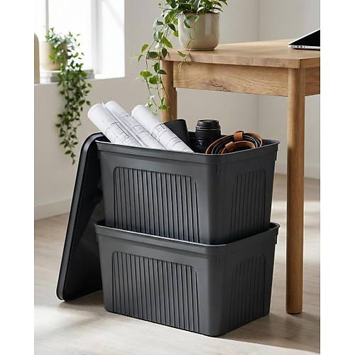 F�me 2'Li 27 LT �nit Saklama Kutusu & �ok Ama�l� Banyo Ve Ev D�zenleyici Organizer