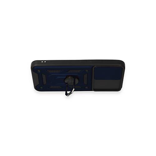 Galaxy A34 5G K�l�f Pars Lens Y�z�kl� Silikon - Lacivert
