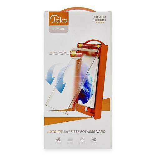 Galaxy S21 Ultra AutoKit 5in1 Fiber Polymer Nano Ekran Koruyucu