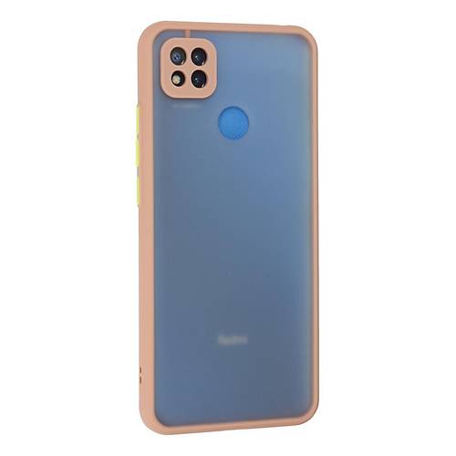 Redmi 9C K�l�f Montreal Silikon Kapak - Pembe