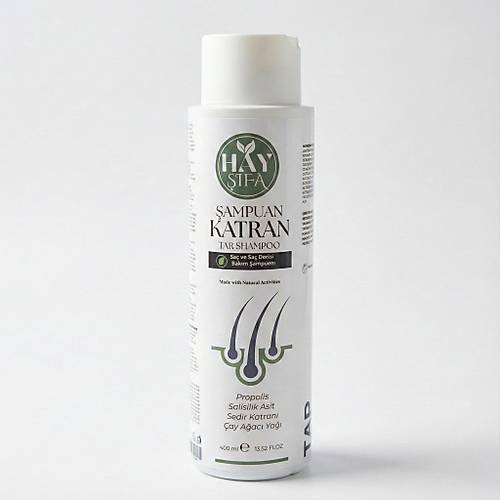 Katran �ampuan� 400 ml Sedir Katran� �am Katran� �ay A�ac� Ya�� ve Propolis ��eren Bitkisel �ampuan