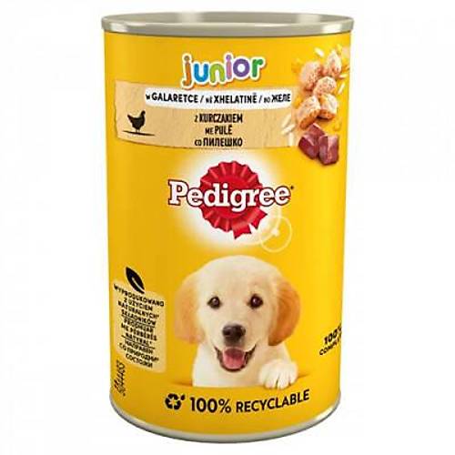 Puppy Tavuklu Soslu Yavru K�pek Konservesi 6 Adet 400 Gr