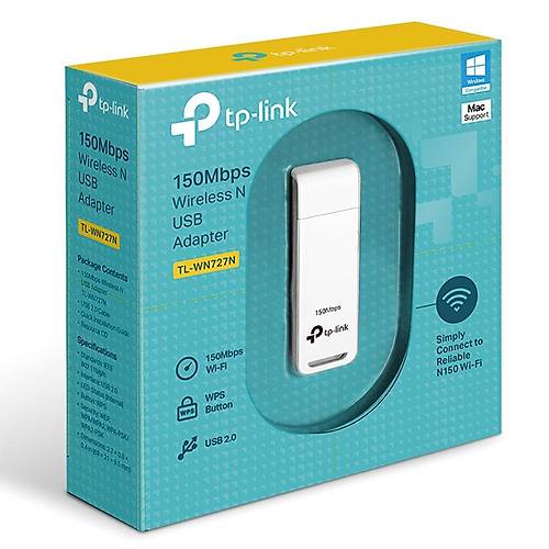 TP-LINK TL-WN727N 150MBPS USB WIFI ADAPTOR
