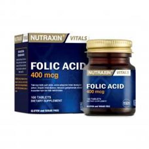 Folic Acid 400 Mcg 100 Tablet