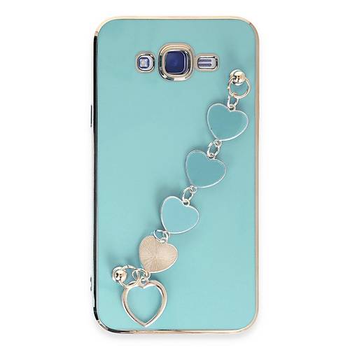 Galaxy J7 K�l�f Esila Silikon - Su Ye�ili