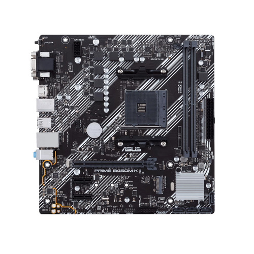 ASUS PRIME B450M-K II DDR4 4400MHZ 1XVGA 1XHDMI 1XDVI 1XM.2 USB 3.2 MATX AM4 (2. VE 1.NES�L ��LEMC� UYUMLU)