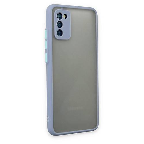 Galaxy A02S K�l�f Montreal Silikon Kapak - Gri