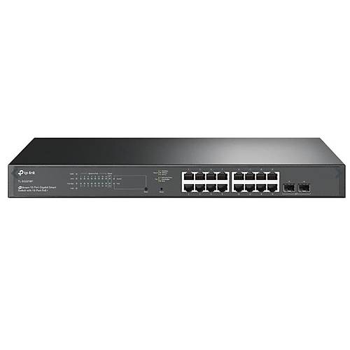 TP-LINK OMADA TL-SG2218P 16 PORT GIGABIT+2XGIGABIT SFP UPLINK Y�NET�LEB�L�R 150W POE RACKMOUNT SWITCH