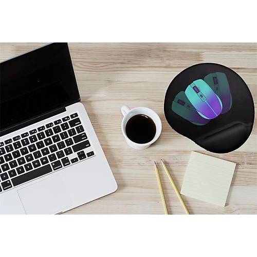 INCA IMPS-009�BILEK DESTEKLI SILIKON MOUSE PAD