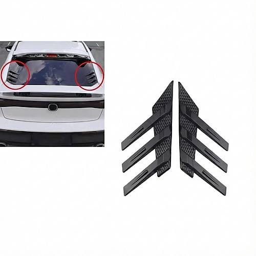 Tampon Dekor Ventil 2 Par�a Siyah �thal