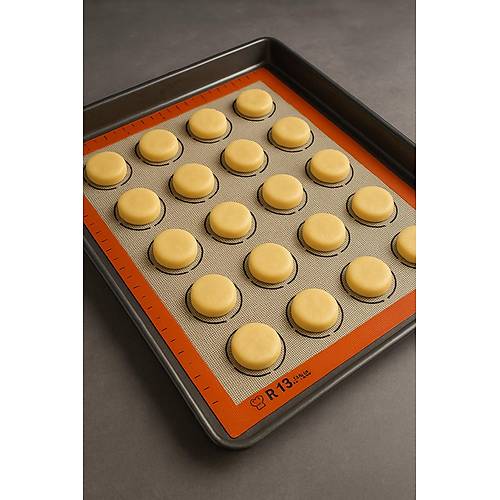 Silikon F�r�n Mat� 30x40 cm Yap��maz Hamur Pasta Pi�irme Altl���