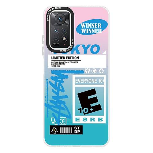 Redmi Note 11 Pro K�l�f Estoril Desenli Kapak - Estoril - 1