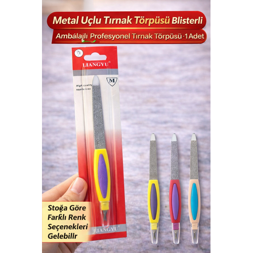 Metal U�lu T�rnak T�rp�s� Blister Ambalajl� Profesyonel T�rnak T�rp�s� 1 Adet