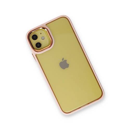 iPhone 12 K�l�f Dora Kapak - Pudra
