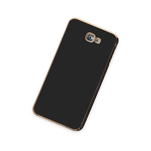 Galaxy J7 Prime K�l�f Volet Silikon - Siyah