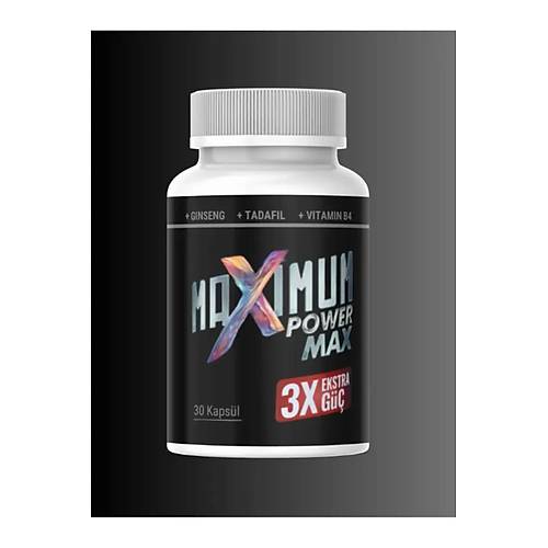 Maximum Power Max 3x Effect Erkeklere �zel B�lge Destekleyici 30'lu X 3 Adet