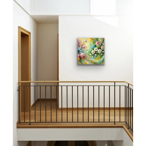 �lkbahar Mevsimi Kanvas Tablo 60x60cm